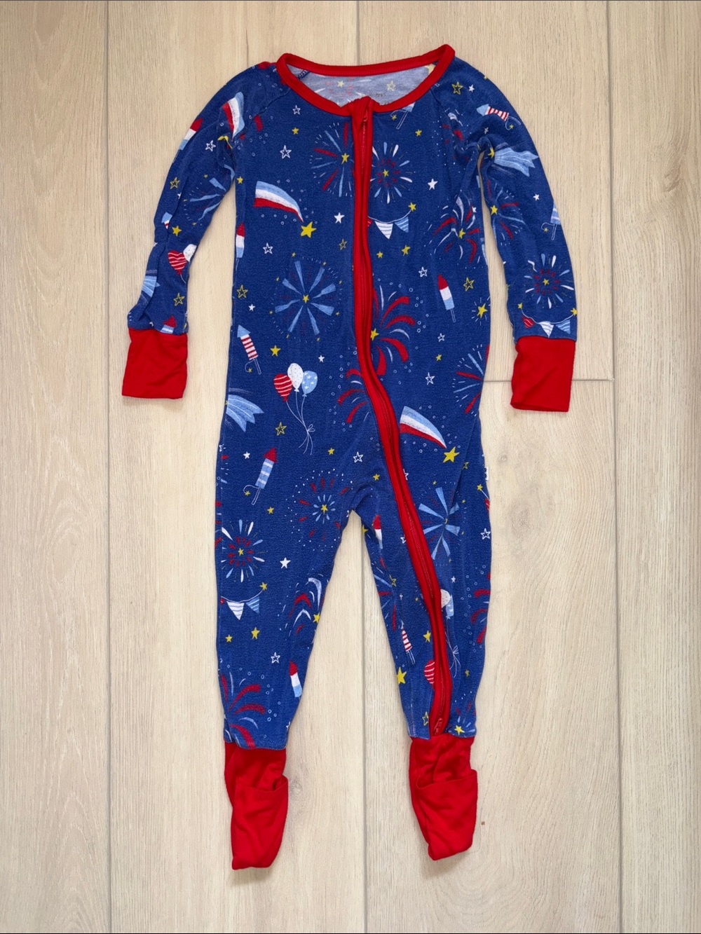 Little Sleepies Fireworks Zippy